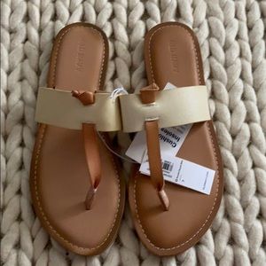 Brand new sandals
